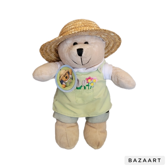 Starbucks Other - Starbucks Bearista Bear Plush 2006 The Spring Gardener Stuffed Animal Vintage